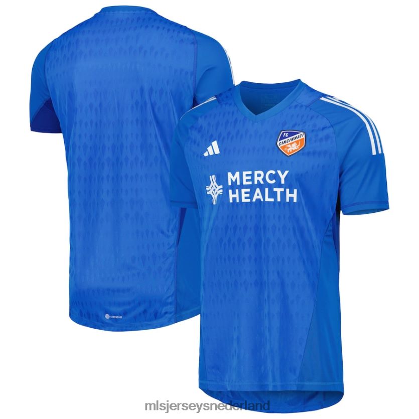 Jersey 6088XJ847 MLS Jerseys Heren FC Cincinnati adidas blauw 2023 replica keepersshirt