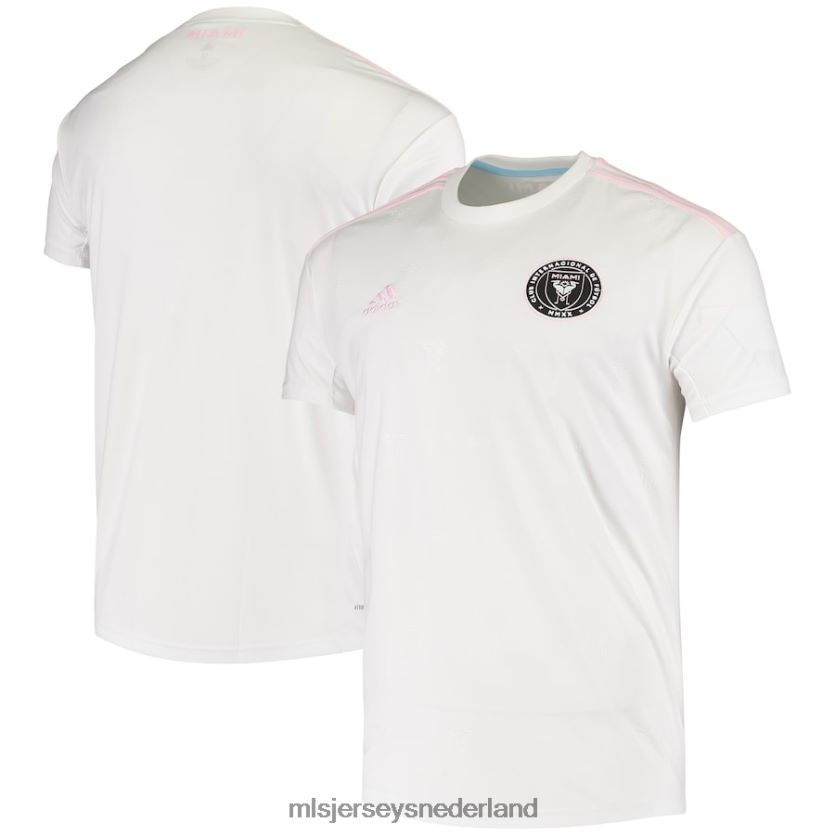 Jersey 6088XJ511 MLS Jerseys Heren inter miami cf adidas witte 2020 replica blanco primaire aeroready jersey
