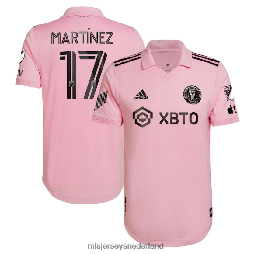 Jersey 6088XJ1119 MLS Jerseys Heren inter miami cf josef martinez adidas roze 2022 the heart beat kit authentieke spelerstrui