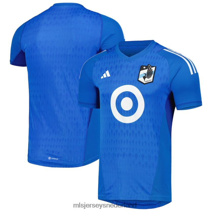 Jersey 6088XJ519 MLS Jerseys Heren Minnesota United FC adidas blauwe 2023 replica keeperstrui