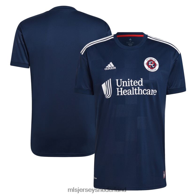 Jersey 6088XJ568 MLS Jerseys Heren New England Revolution Adidas Navy 2022 de Liberty Kit replica blanco jersey