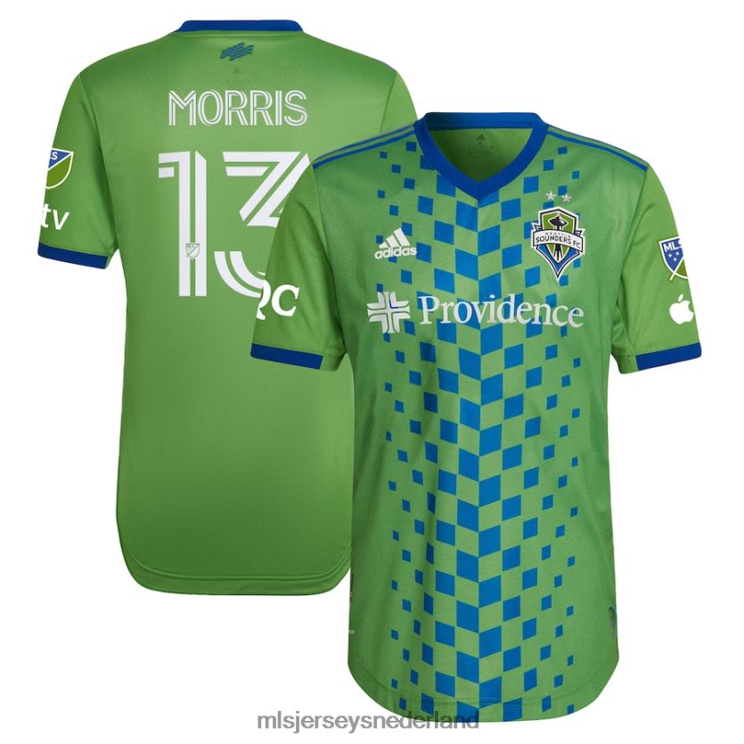 Jersey 6088XJ565 MLS Jerseys Heren Seattle Sounders FC Jordan Morris Adidas groen 2023 Legacy Green authentieke spelerstrui