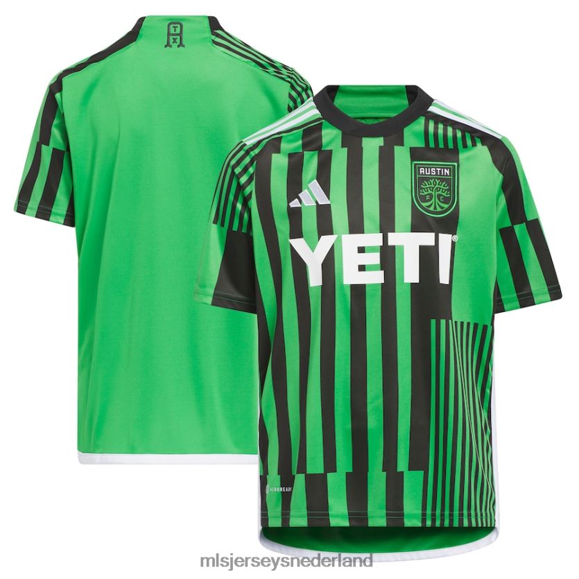 Jersey 6088XJ37 MLS Jerseys kinderen austin fc adidas groene 2023 las voces kit replica jersey
