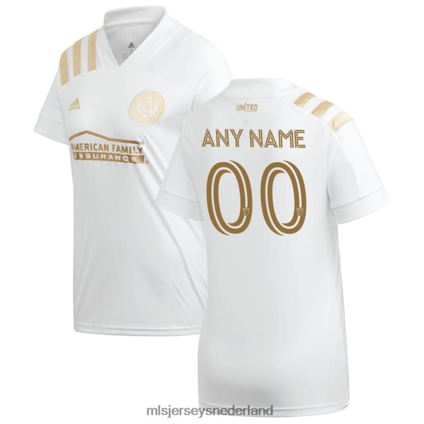 Jersey 6088XJ1305 MLS Jerseys vrouwen Atlanta United FC Adidas witte 2020 koningen aangepaste replica jersey
