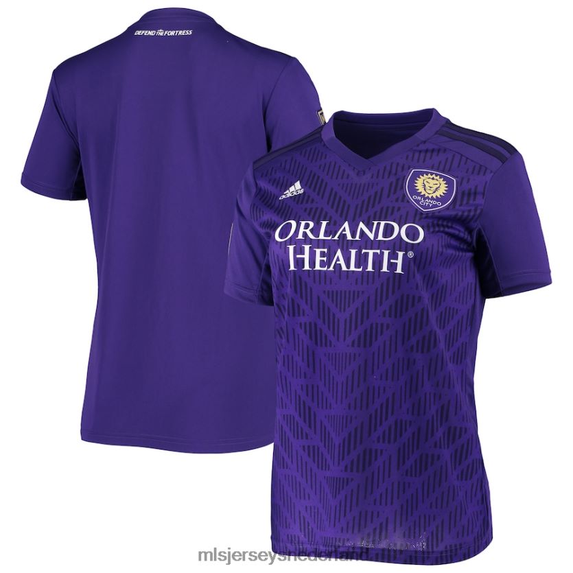 Jersey 6088XJ813 MLS Jerseys vrouwen Orlando City Sc Adidas paarse 2020 replica primaire trui