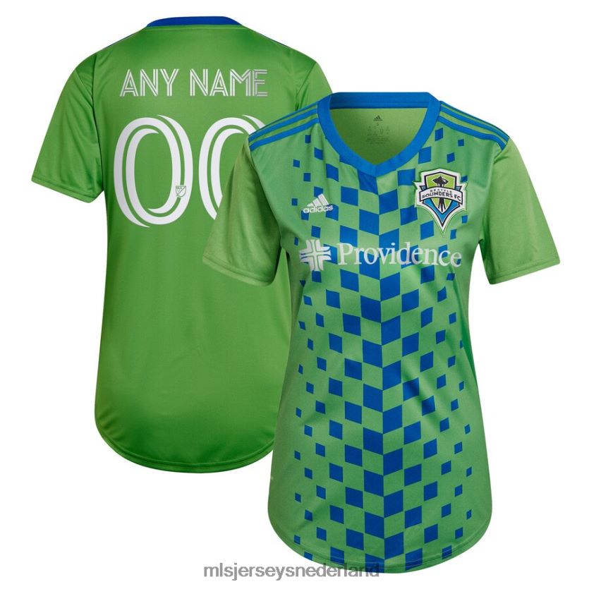 Jersey 6088XJ358 MLS Jerseys vrouwen Seattle Sounders FC Adidas groene 2023 legacy groene replica op maat gemaakte jersey