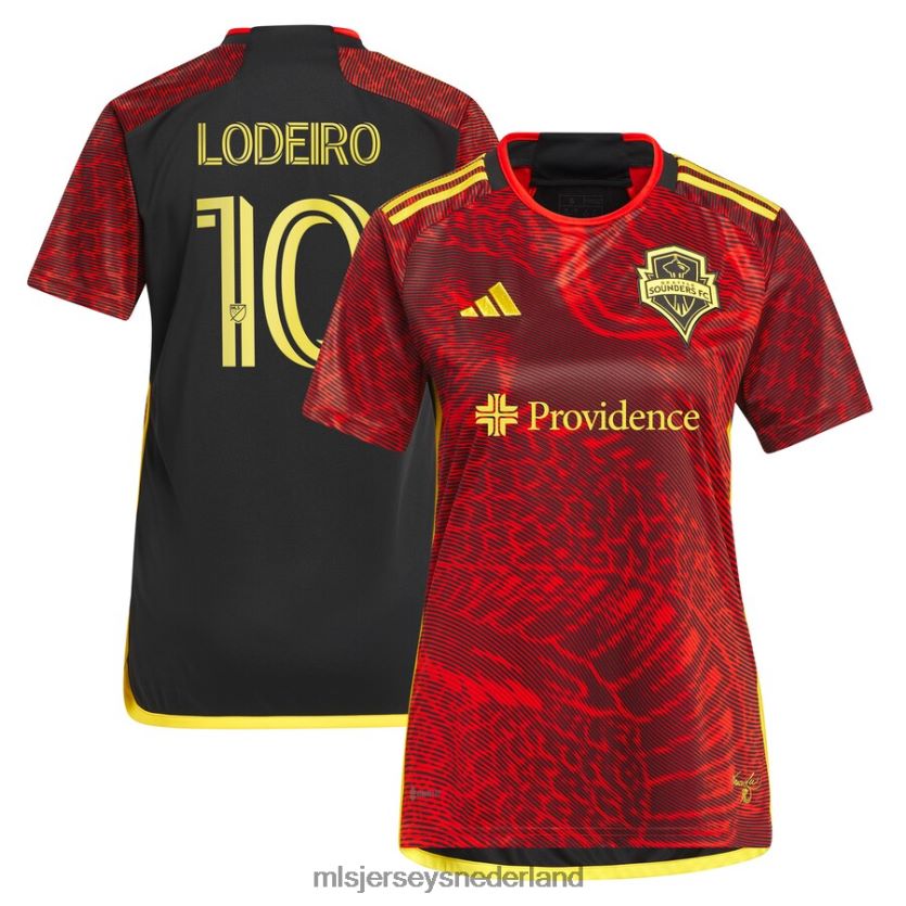 Jersey 6088XJ1020 MLS Jerseys vrouwen Seattle Sounders FC Nicolas Lodeiro adidas rood 2023 de bruce lee kit replica jersey