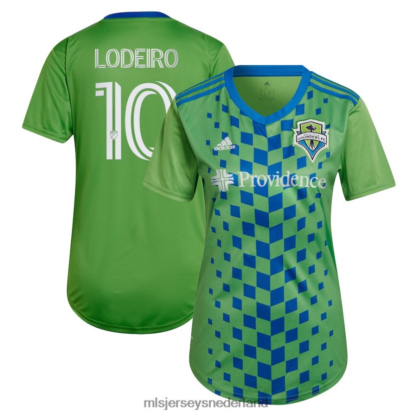 Jersey 6088XJ1127 MLS Jerseys vrouwen Seattle Sounders FC Nicolas Lodeiro adidas groene 2023 legacy groene replica spelerstrui