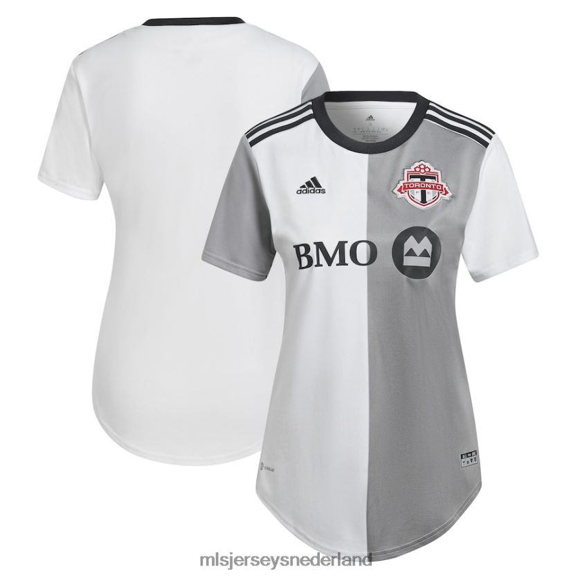 Jersey 6088XJ997 MLS Jerseys vrouwen toronto fc adidas wit 2022 community-tenue replica blanco jersey